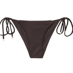 Bottom Shimmer-Coffee Cheeky-Tie>Rio de Sol Fashion