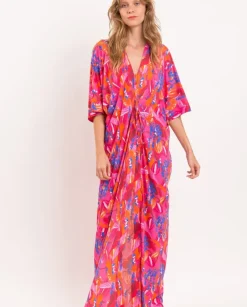 Flavors Long Dress>Rio de Sol Hot