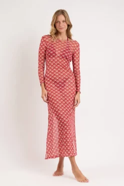 Floral-Scales Dress Lucy>Rio de Sol Discount
