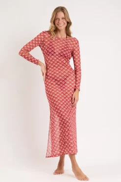 Floral-Scales Dress Lucy>Rio de Sol Discount