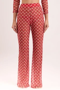 Floral-Scales Pants Lana>Rio de Sol Best