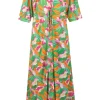 Green Bloom Long Dress>Rio de Sol Sale