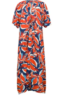 Leaves Long Dress>Rio de Sol New