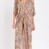 Leopard Long Dress>Rio de Sol Hot