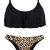 Leopardo Black Babado>Rio de Sol Fashion