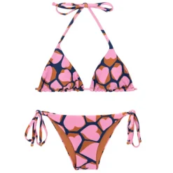 Set Amore-Pink Tri-Inv Lacinho>Rio de Sol Fashion