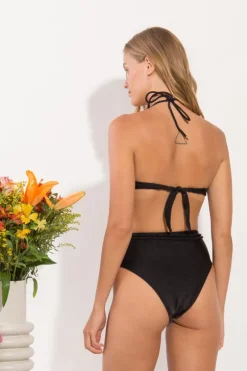 Top Shimmer-Black Twist>Rio de Sol Fashion