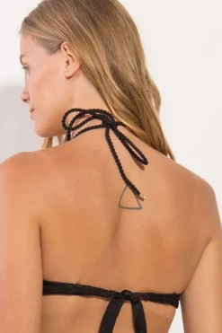 Top Shimmer-Black Twist>Rio de Sol Fashion