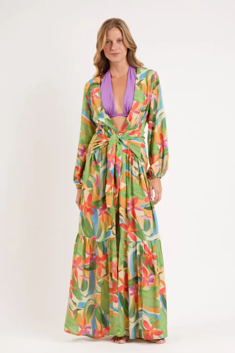 Tropical Long Dress Verona>Rio de Sol Fashion