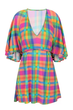 Tulip-Garden Mini Dress>Rio de Sol Fashion