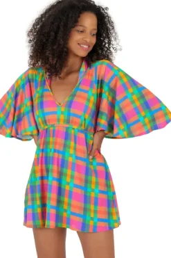 Tulip-Garden Mini Dress>Rio de Sol Fashion