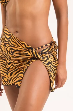 Wild-Orange Skirt-Knot>Rio de Sol Clearance